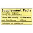 Spring Valley Apple Cider Vinegar Capsules, 450mg, 100 Count