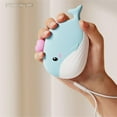 thumbnail image 3 of Portable Hand Warmers Rechargeable,Cute Whale Shape Reusable USB Electric Hand Warmer Portable Pocket-Sized Heater Gift in Winter for Warm Men Women, 3 of 9