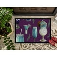 thumbnail image 3 of Drinks and Cocktails Purple Doormat 18x27, 3 of 4
