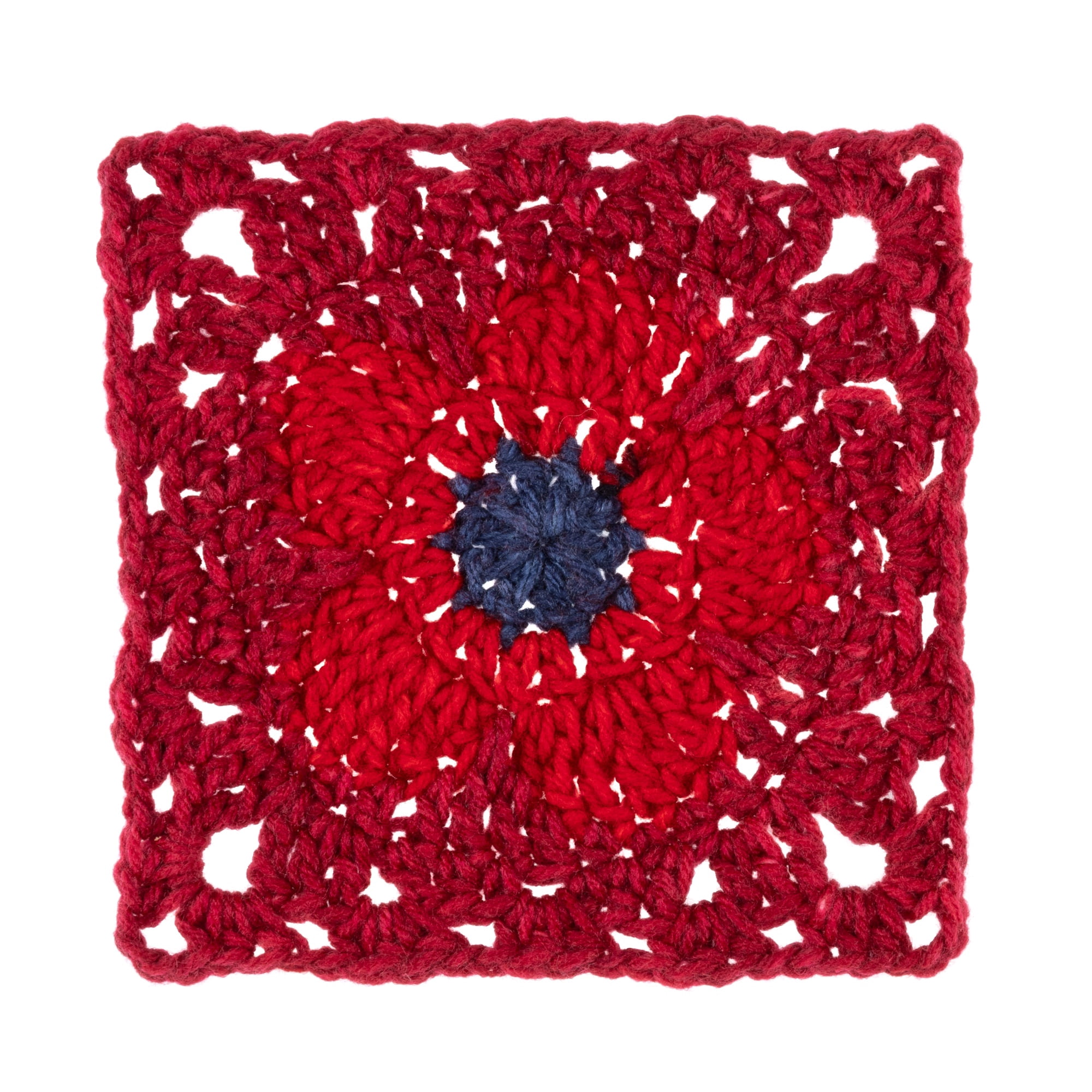 Red Heart® AIO Flower Power™ #4 Medium Acrylic Yarn, Burgundy Blossom 8.8oz/250g 417Yd 3pk