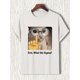 thumbnail image 3 of 1pc Men'S Casual Crew Neck T-Shirt with "Ermm, What the Sigma?" Print, Slight Stretch, Regular Fit, Summer Fashion Top for Adults, 3 of 8
