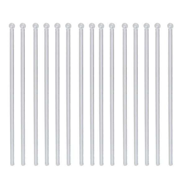 WAXIAYU Plastic Swizzle Sticks for Drinks and Coffee Mixing