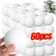 thumbnail image 2 of Bolas de espuma blanca para Navidad, bolas colgantes para árbol de Navidad, adornos para fiestas de Año Nuevo, suministros de decoración para el hogar al por mayor, 2 of 5