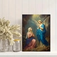 thumbnail image 2 of Annunciation Religious Canvas Wall Art，Spiritual Decor for Living Room Bedroom Hotel Religious Room, 2 of 8