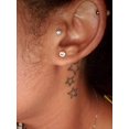 thumbnail image 3 of 16G Forward Helix Earring Cartilage Tragus Earrings Stud Briana Williams Lip Rings, 3 of 5