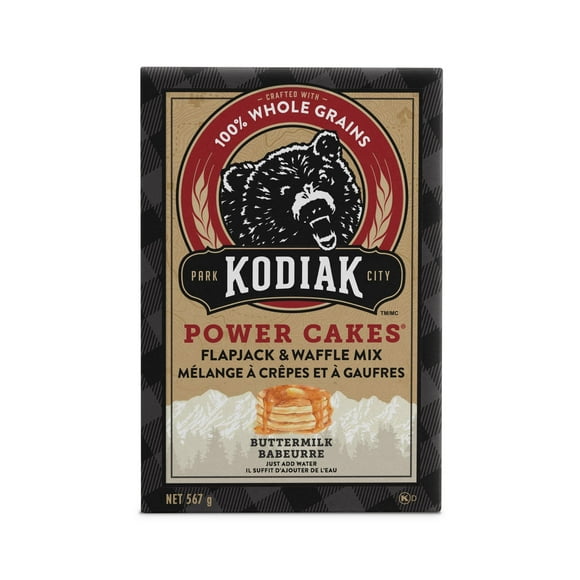 Kodiak Buttermilk Flapjack and Waffle Mix 567g, KODIAK PC BUTTERMILK FJ MIX