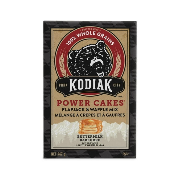 Kodiak Buttermilk Flapjack and Waffle Mix 567g, KODIAK PC BUTTERMILK FJ MIX