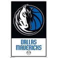 thumbnail image 2 of NBA Dallas Mavericks - Logo 21 Canvas Wall Poster, 14.725" x 22.375", 2 of 4