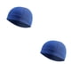 thumbnail image 3 of Qarigey Paquete de 9 gorras de calavera de refrigeración tela de malla ciclismo gran textura verano transpirable poliéster casco forro zafiro azul 2piezas, 3 of 6