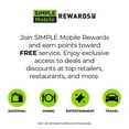 thumbnail image 4 of Simple Mobile Alcatel MyFlip, 4GB, Black- Prepaid Phone, 4 of 9