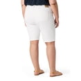 thumbnail image 4 of Levi Strauss Signature Women's and Women's Plus Bermuda Shorts, Sizes 0-26, 4 of 7
