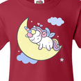 thumbnail image 4 of Inktastic Unicorn Moon Youth T-Shirt, 4 of 5