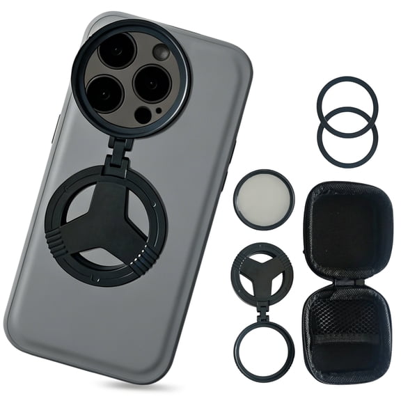 Magnetic CPL Phone Camera Filter Kit, 2026 New Quick Mount Polarizing Filter, Upgraded Anti Glare Filters for Mobile Photography, Portable Color Enhancing Filters for Outdoor Shooting