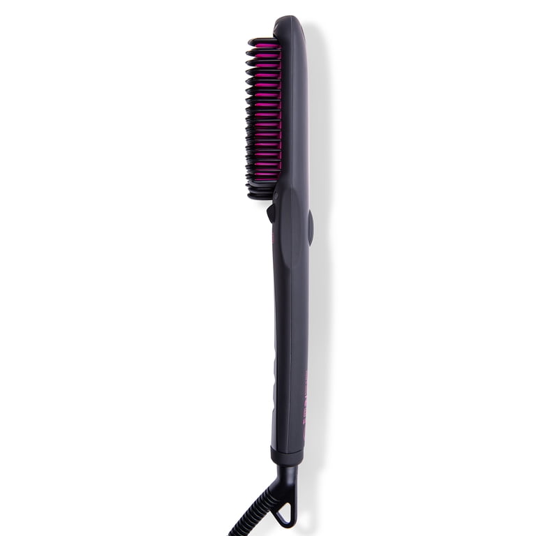 TYMO Ionic Hair Straightener Brush, 16 Temp Settings, Dual Voltage
