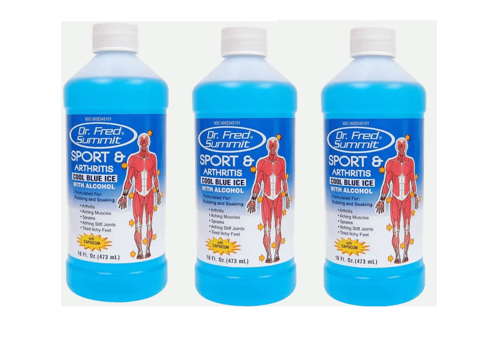 Dr. Fred Summit Arthritis & Sport Cool Blue Ice with Alcohol, Net.Wt 16