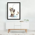 thumbnail image 6 of Nature's Fisherman - Painting Black Framed Wall Art Print 24 x 36 inches, 6 of 7
