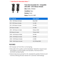 thumbnail image 2 of Front Strut Assembly Set - Compatible with 2005 - 2015 Nissan Armada 2006 2007 2008 2009 2010 2011 2012 2013 2014, 2 of 2