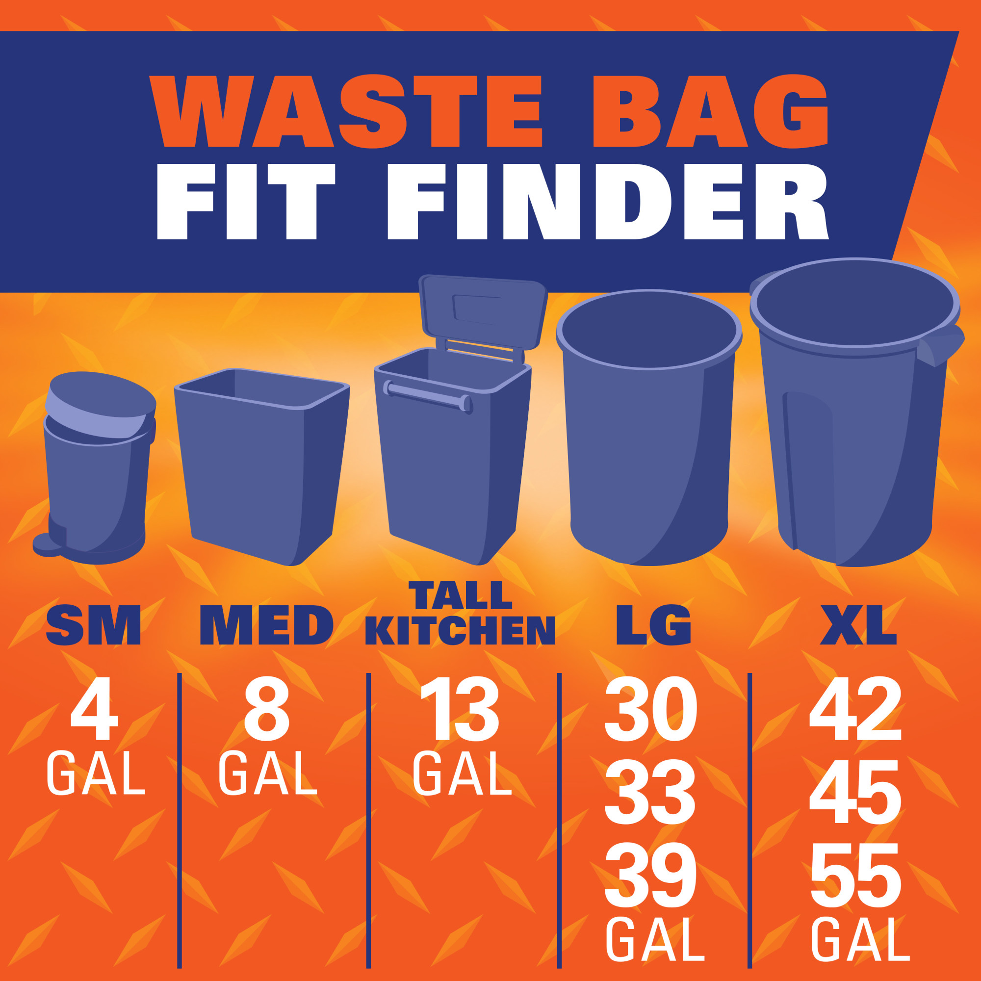 Hefty Strong 30 Gallon Trash Bags, 56 Count photo 8