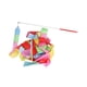 thumbnail image 5 of Sonducket Varitas de cinta de 2 metros, recuerdos de fiesta para niñas, decoraciones de arcoíris, bolsa de regalos para fiestas, serpentinas de Vistoso 2Conjunto, 5 of 6