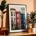 thumbnail image 3 of Logan Circle Residential 02 - Washington District of Columbia Photography Architecture City Street Photography Black Framed Wall Art Print 5 x 7 inches, 3 of 8