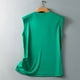 thumbnail image 5 of Tops casuales de verano sin mangas para mujer, camisetas sin mangas con estampado de cuello redondo Fridja  qr1591, 5 of 5