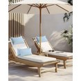 thumbnail image 5 of Pack of 2 Outdoor Lumbar Pillow Covers 11x16 Inch, Pale Blue Waterproof Throw Pillow Covers Set, Farmhouse Solid Blue Color Modern Art Indoor&Outdoor Decorative Cushion Cases for Patio Porch Car, 5 of 7
