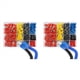 thumbnail image 1 of Kit de Férulas de Alambre Doble de 1500 Piezas, Férulas de Terminal de Cable, Conector de Engarzado, Férulas Gemelas, Kit de Terminador de Férula de Cordón Doble, 1 of 7