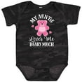thumbnail image 3 of Inktastic My Auntie Loves Me Girls Bear Girls Baby Bodysuit, 3 of 5