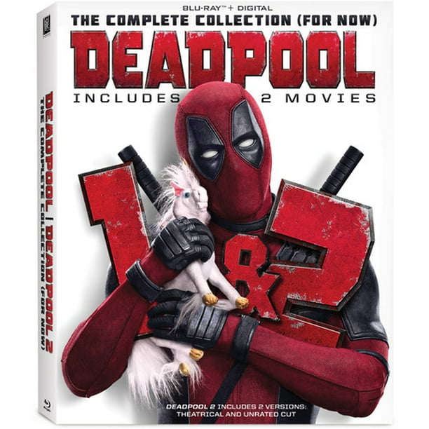 Deadpool The Complete Collection (For Now) (Bluray + DVD) Walmart