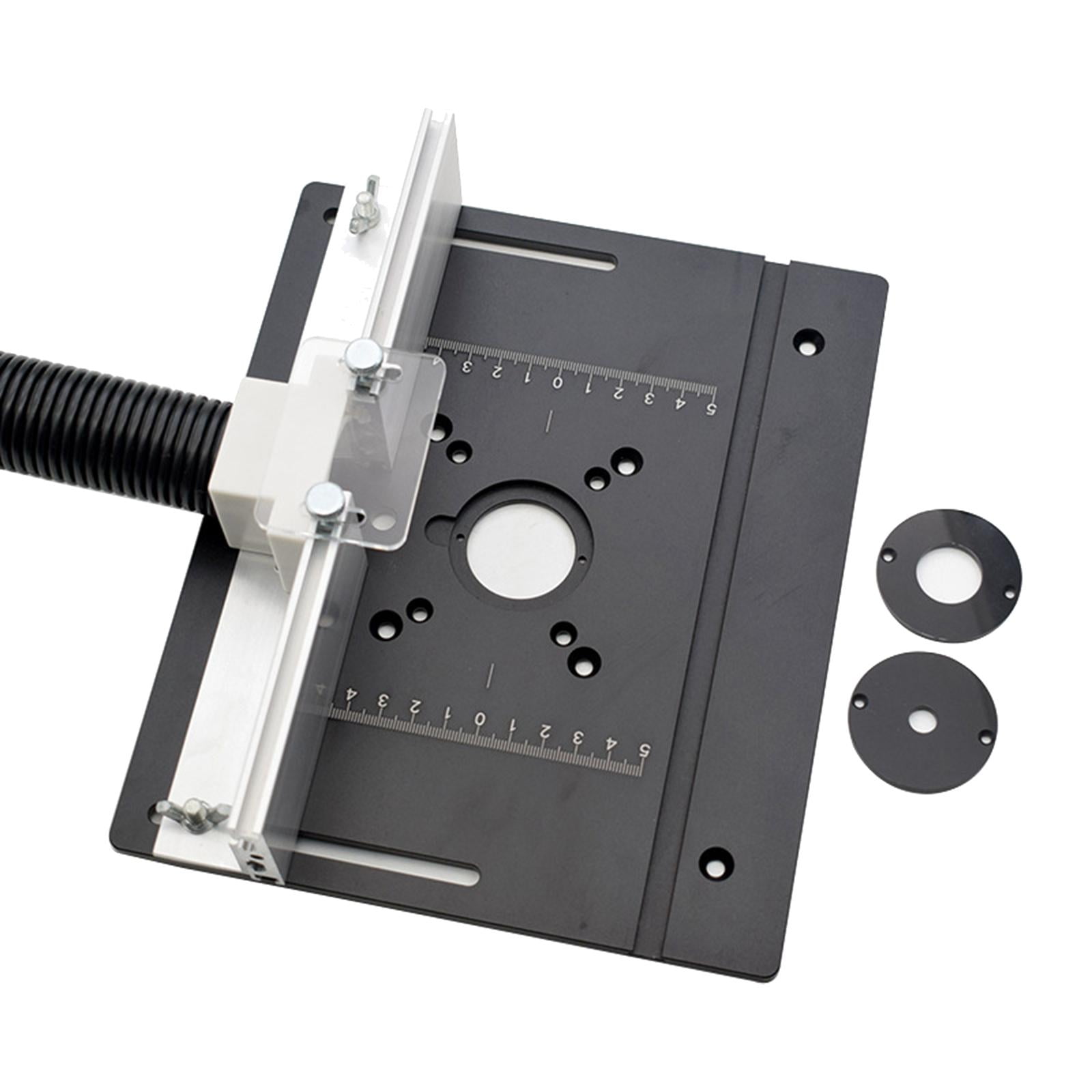 Router Table Insert Plate Wood Router Plate Sliding Fence Multifunction