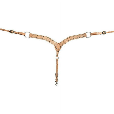 UPC: 0804381036647 | Cashel Company sa-bcbs220 2in natural brown buckstitched breast collar Natural N/A