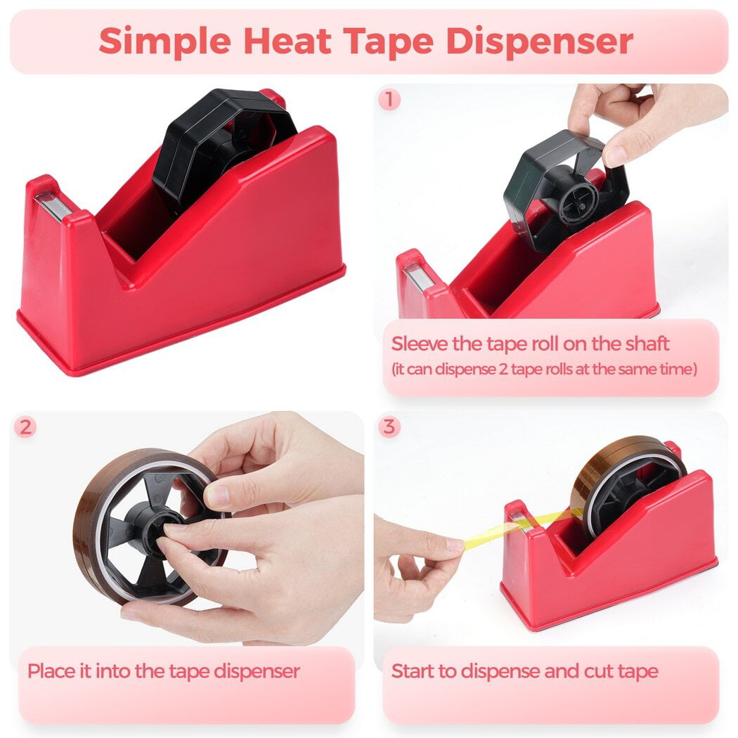  High Temperature Heat Tape Dispenser w/ 2 Heat Tapes