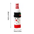 thumbnail image 3 of Juego de Botellas de Vino de Navidad Xihbxyly Muñeco Anciano de Tela tejida Accesorios de Escritorio, 3 of 6