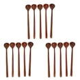 thumbnail image 1 of Cucharas Largas de Madera, 15 Piezas Estilo Coreano 10,9 Pulgadas de Mano de Madera Natural 100% para Sopa Mezclador Agitador de Cocina Utensilios Herramientas de Cocina, 1 of 5