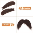 thumbnail image 5 of 1 establecer bigote falso y cejas, 5 of 5