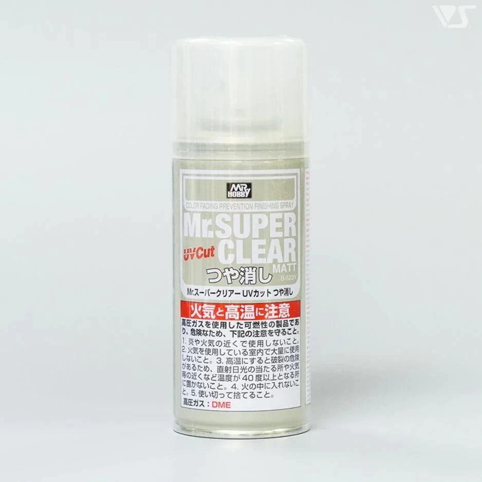Mr. Hobby Mr. Super Clear UV Cut Flat/Matt 170mL Spray