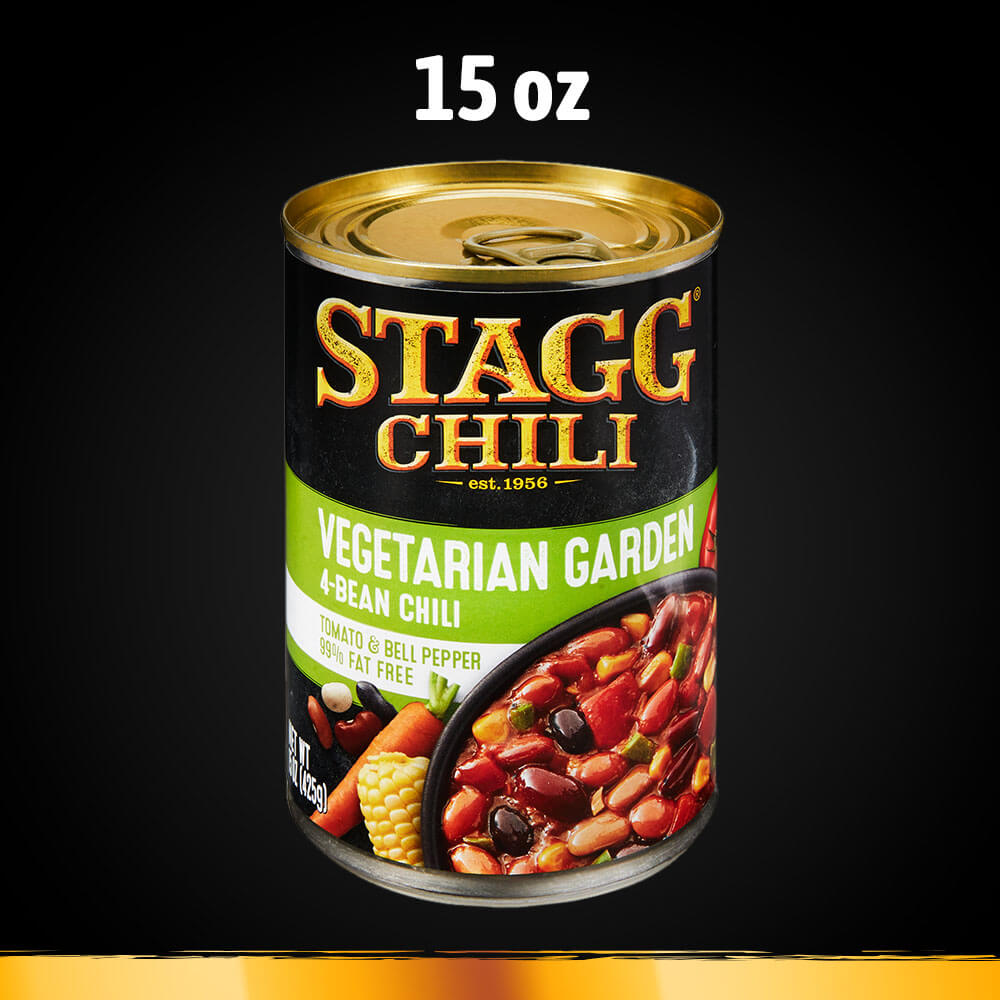 Stagg Vegetarian Garden 4Bean Chili, 15 Ounce