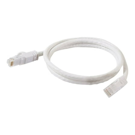C2G 8ft Cat6 Ethernet Cable - Snagless Unshielded (UTP) - White - Patch cable - RJ-45 (M) to RJ-45 (M) - 2.44 m - 0.2 in - UTP - CAT 6 - IEEE 802.5/ ANSI X3T9.5/ IEEE 802.3 - molded, snagless, stranded - white