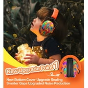 PROHEAR 032 Kids Ear Protection – Ear Muffs for Noise Reduction, 25NRR Noise Cancelling Headphones for Kids,Toddlers, Autism, Sensory Use, Hearing Protection – Orange