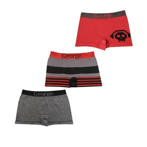 Bóxer George para Niño, Multicolor 3 Piezas Talla 12/14