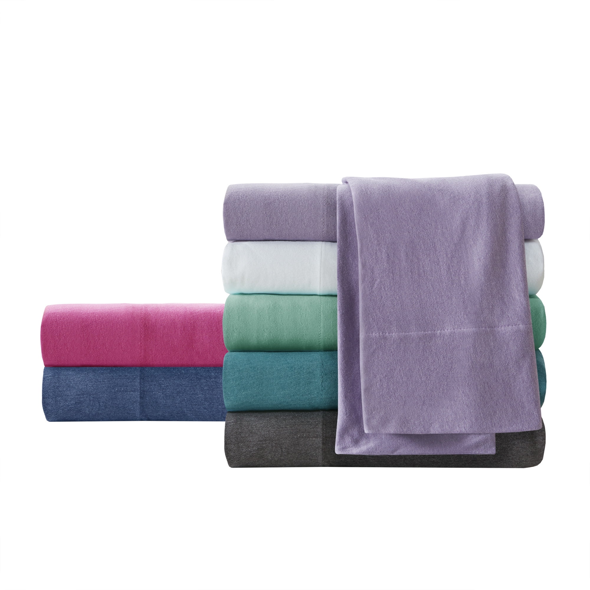 Comfort Classics Cotton Blend Jersey Knit Sheet Set