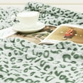 thumbnail image 2 of Fleece Blanket Twin Size Lightweight Cozy Sage Green Bed Blanket 60x80 inch Soft Warm Olive Green Twin Blanket Home Decor for All Seasons Couch Bed, 2 of 6