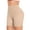 Beige, variant on Seamless Shaping Boyshorts Panties for Women Slip Shorts Under Dress Shapewear Shorts Tummy Control Underwear (Beige,L)