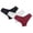 a02Multicolor, variant on 3 Packs V Shape Thongs for Women Lace See Through Underwear Stretch Briefs Seamless Bikini Panties Wine XXL