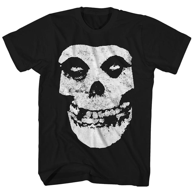 Camiseta Rockinstone The Misfits Ghoul Skull 100% algodón