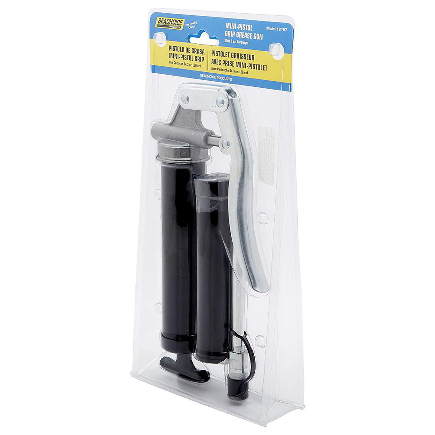 Seachoice 19197 Mini Grease Gun with 3 oz Cartridge