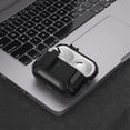 thumbnail image 6 of MaxjoyTPU Case Cover for AirPods Pro Premium Silicone Case for Airpods Pro1st Gen [2019] Case-Front Led Visible Lock Keychain&Storage Bag-Black, 6 of 8