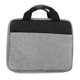 thumbnail image 1 of Estuche para computadora portátil Gris Oscuro Lona Impermeable Cremallera de Metal Mango cómodo Funda para computadora portátil para el hogar, la Escuela y la Oficina, 1 of 8