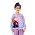thumbnail image 2 of Disney Frozen Toddler Girls Bomber Jackets Anna Graphic Tie Dye Lightweight Sweatshirts Sizes 2-6, 2 of 7