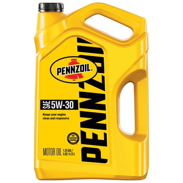Pennzoil Motor Oil 5W-30 Motor Oil, 5 Quart